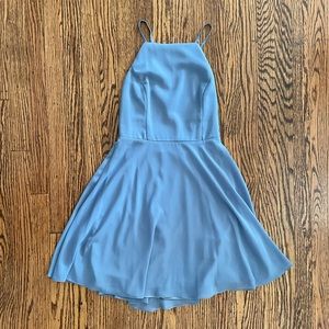Lulus sleeveless light blue dress